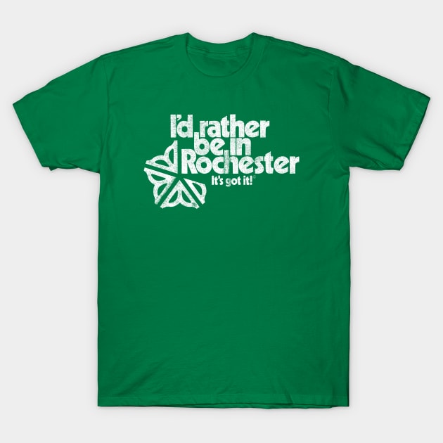 I'd Rather be in Rochester! T-Shirt by todd_stahl_art